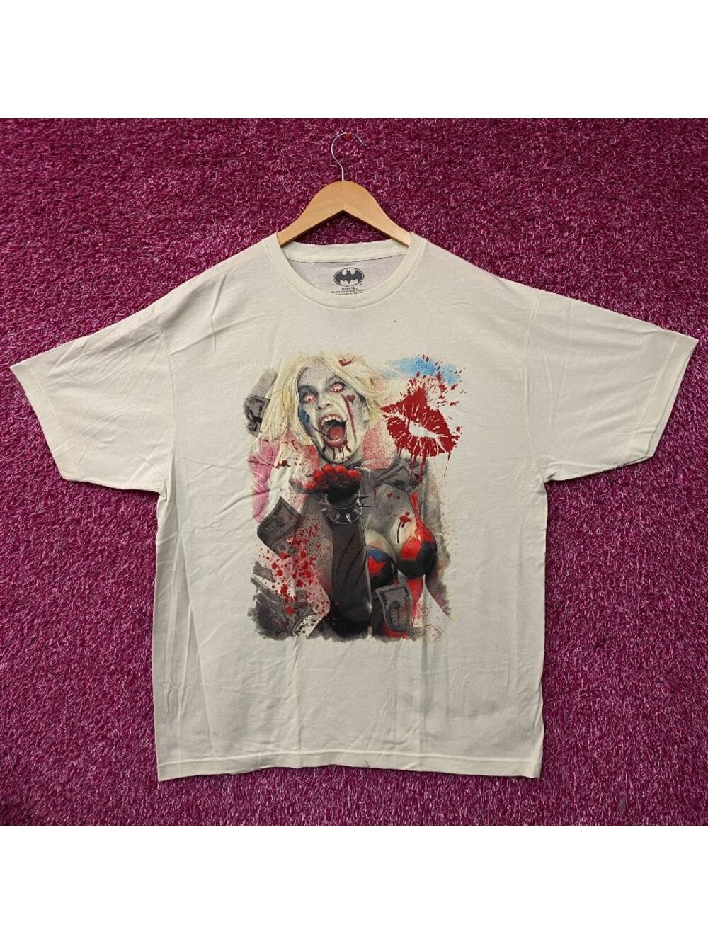 DCeased Comics Harley Quinn Zombie Graphic T-Shirt XL